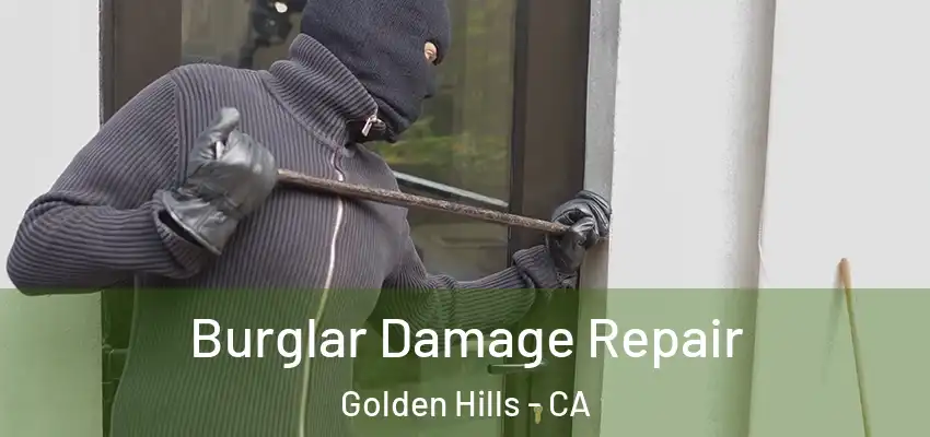 Burglar Damage Repair Golden Hills - CA